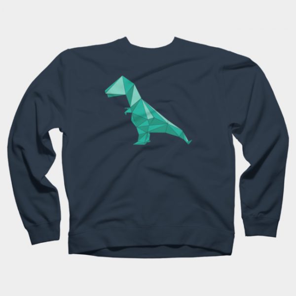 Dinosaur-origami style Sweatshirt SN