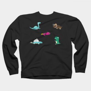 Dinosaurs Hanging Out Sweatshirt SN