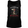 Donkey On The Naughty List And I Regret Nothing Christmas Tank Top SN