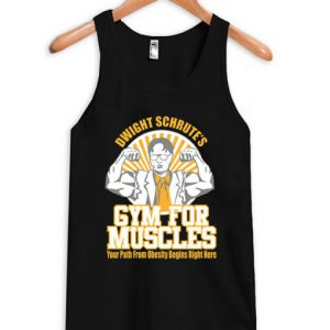 Dwight Schrute Gym for Muscles Tanktop SN