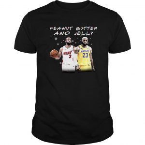 Dwyane Wade And Lebron James Peanut Butter And Jelly T Shirt SN