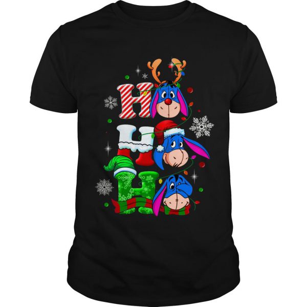 Eeyore ho ho ho christmas T Shirt SN