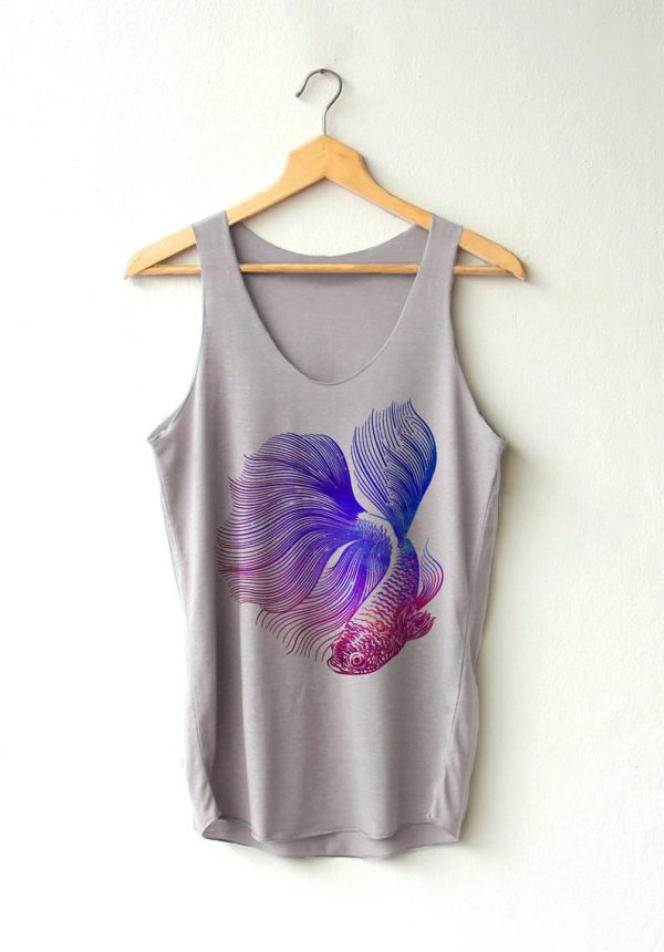 Fighting fish Tank Tops SN