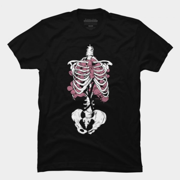 Flower and bones T Shirt SN