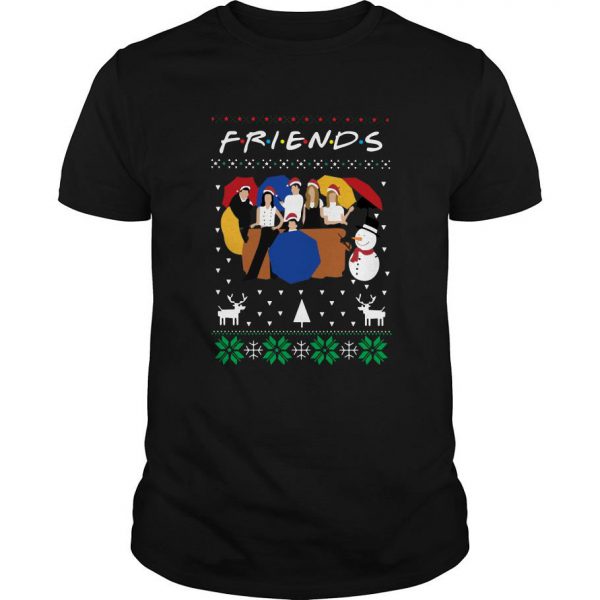 Friends Ugly Christmas T Shirt SN