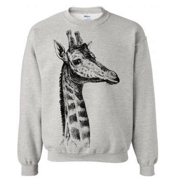 Giraffe Fleece Sweatshirt SN