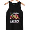 God Bless America Pterodactyl Tanktop SN