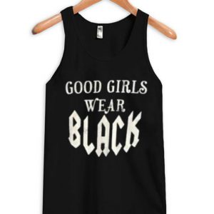 Good Girls Wear Black Tanktop SN