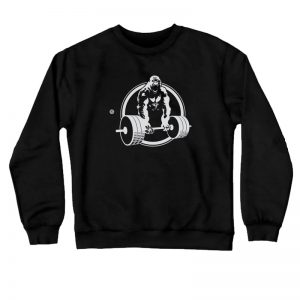 Gorilla Lifting Gym Fitness Sweatshirt SN