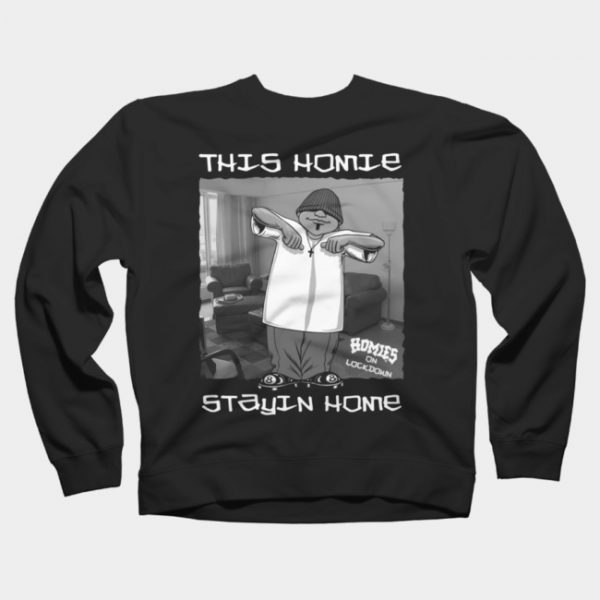 HOMIES ON LOCKDOWN Eightball Sweatshirt SN