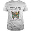 Hippie Here’s To The Women That Can’t Imagine Life Without Donkeys T Shirt SN