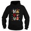 Ho Ho Ho Harry Potter Hermione And Ron Christmas Hoodie SN