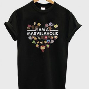 I Am a Marvelaholic T-Shirt SN