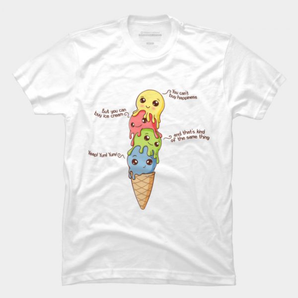 Ice Cream Happiness T Shirt SN