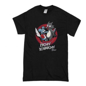 Itchy and Scratchy T Shirt SN
