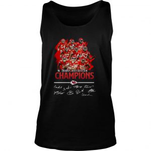 Kansas City Chiefs 2019 Afc West Division Champions Signature Tank Top SN