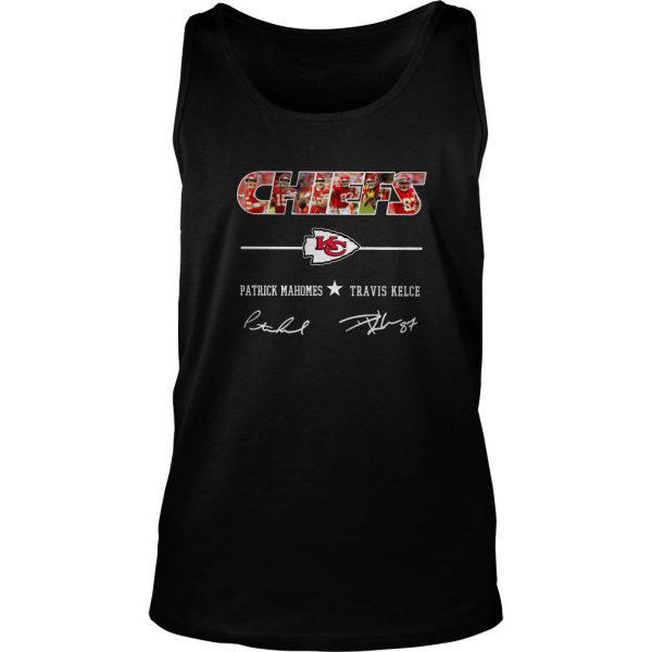 Kansas City Chiefs Patrick Mahomes Travis Kelce Signature Tank Top SN