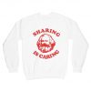 Karl Marx Sharing is Caring Sweatshirt SN