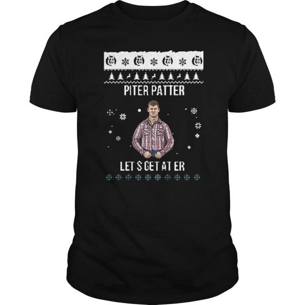 Letterkenny Pitter Patter Let’s Get At’er Ugly Christmas T Shirt SN