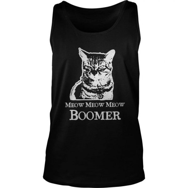 Meow Meow Meow Boomer Tank Top SN