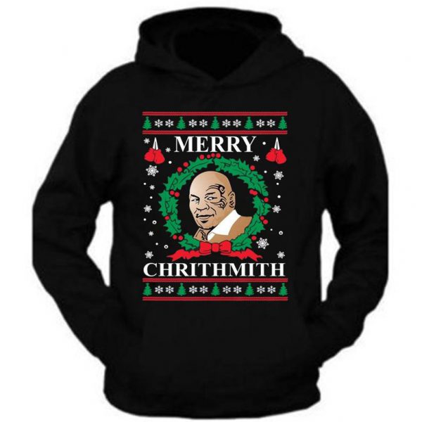 Merry Chirithmith Mike Tyson Ugly Christmas Hoodie SN