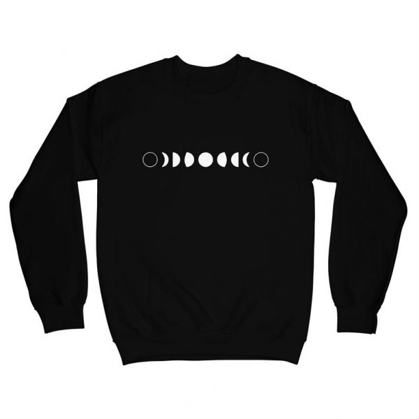 Moon phases sweatshirt SN