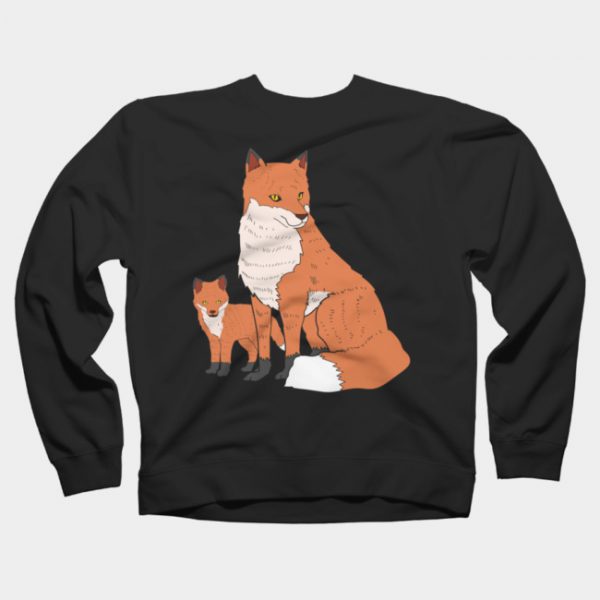 Mother Fox and A Kit Mother's Day Sweatshirt SN