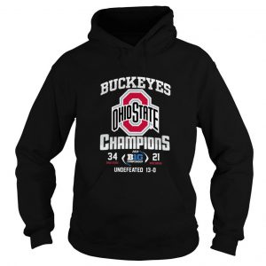 Ohio State Buckeyes Champions Undefeated 13-0 Hoodie SN