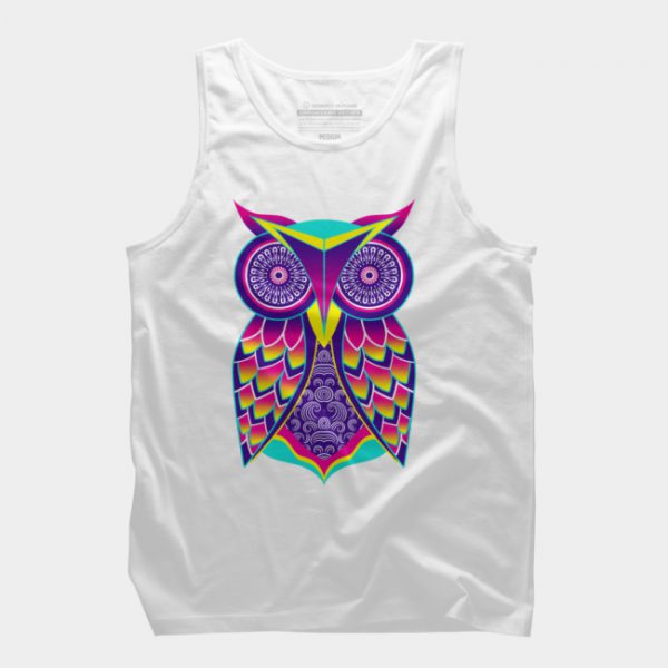 Owl Art Tank Top SN