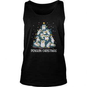 Penguin Christmas Tree Tank Top SN