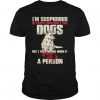 People Don’t Like Dogs T Shirt SN