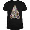 Pitbull Christmas Tree T Shirt SN