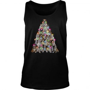 Pitbull Christmas Tree Tank Top SN