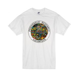 Psychedelic Research Volunteer T-Shirt SN