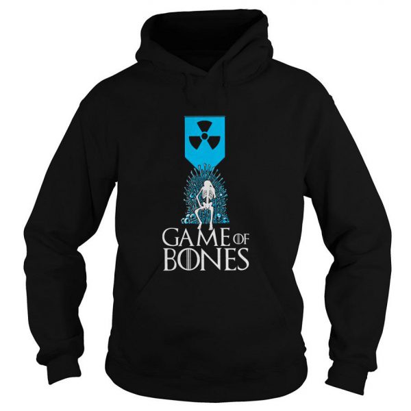 Radioactive Symbol Skeleton Game Of Bones Hoodie SN