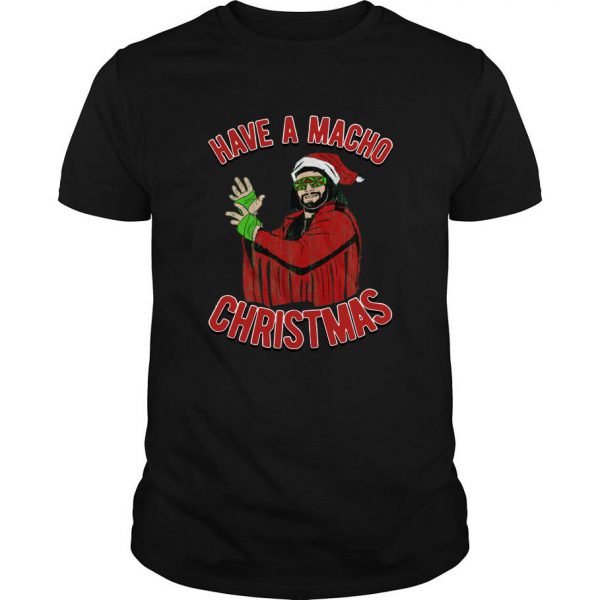 Randy Savage Have A Macho Christmas T Shirt SN