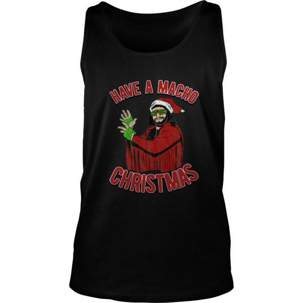 Randy Savage Have A Macho Christmas Tank Top SN