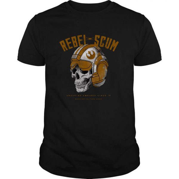 Rebel Scum Crushing Empires Since 77 Warrior Culture Gear T Shirt SN