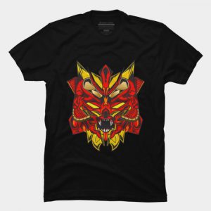 Red mecha robot v2 T Shirt SN