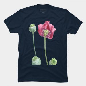 Red poppy T Shirt SN