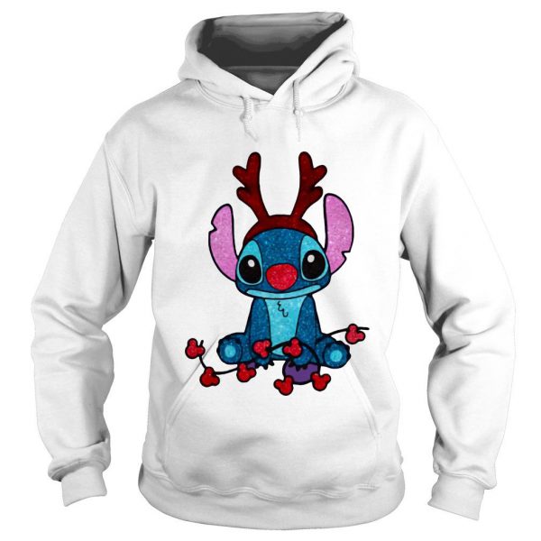 Reindeer Stitch Merry Christmas Hoodie SN