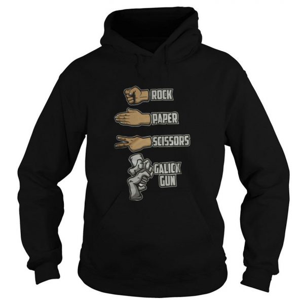 Rock Paper Scissors Galick Gun Hoodie SN