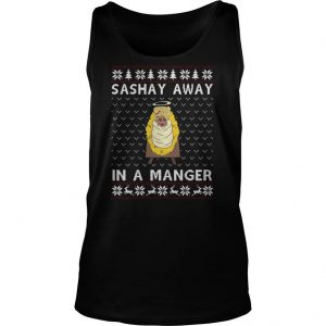 Rupaul Sashay Away In A Manger Ugly Christmas Tank Top SN