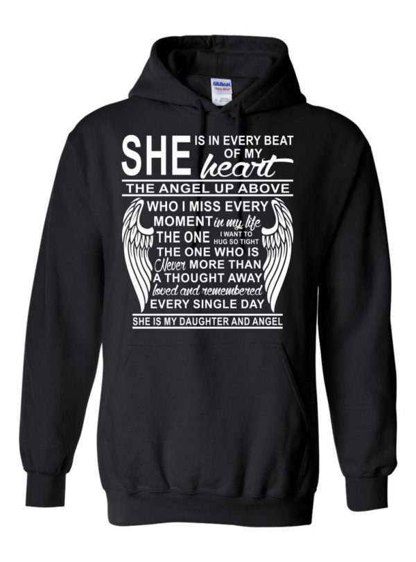 SHE Is My Daughter And Angel Hoodie SN