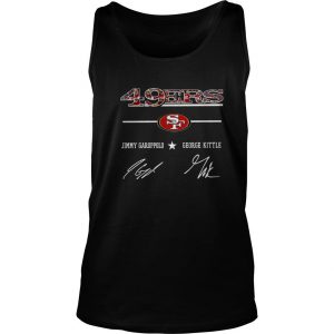 San Francisco 49ers Jimmy Garoppolo George Kittle Signature Tank Top SN