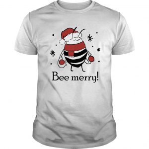 Santa Bee Bee Merry Christmas T Shirt SN
