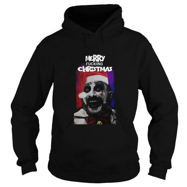 Santa Captain Spaulding Merry Fucking Christmas Hoodie SN