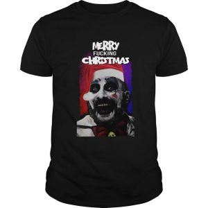 Santa Captain Spaulding Merry Fucking Christmas T Shirt SN