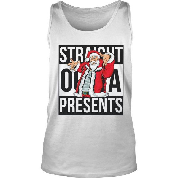 Santa Claus Straight Outta Presents Tank Top SN