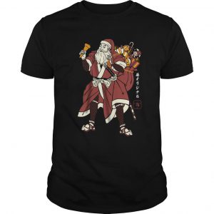 Santa Samurai T Shirt SN